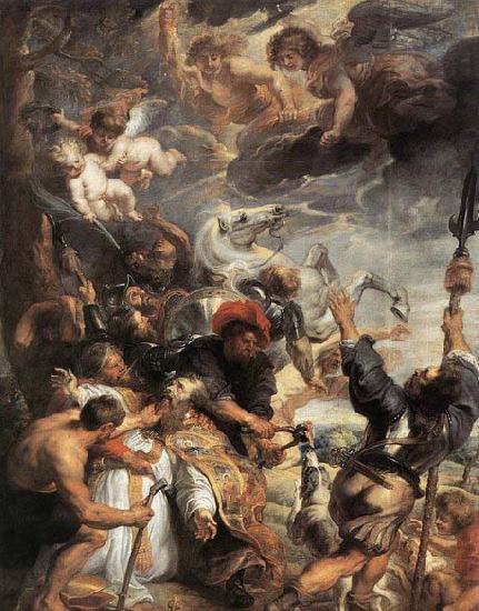 RUBENS, Pieter Pauwel The Martyrdom of St Livinus oil painting image